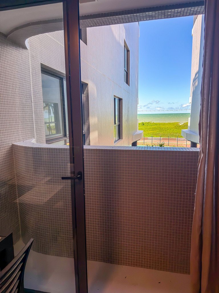 Studio Vista Mar | Beira Mar + Piscina Rooftop