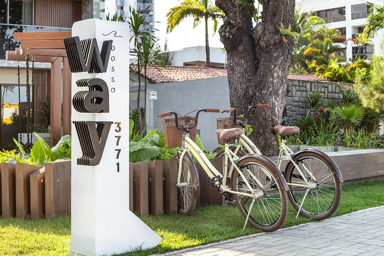 Studio Charmoso a 50 m da praia | Way Bossa by Refúgio
