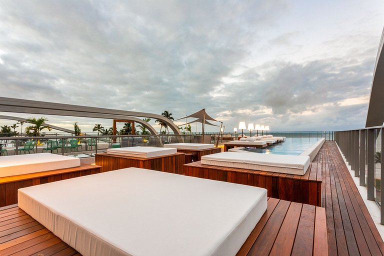 Setai Yacht | Studio c/ Vista • Piscina no Rooftop • Beira M