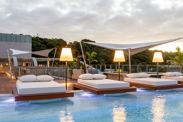 Setai Yacht | Studio c/ Vista • Piscina no Rooftop • Beira M
