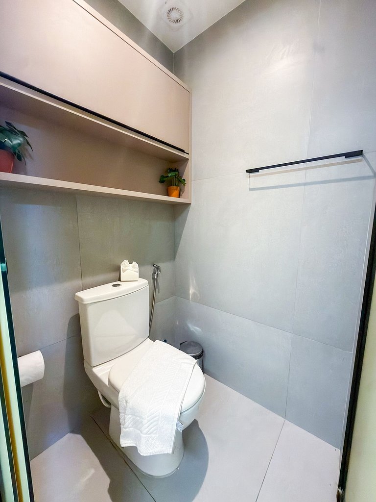 Apto Vista Mar | Pé na Areia + Piscina Incrível